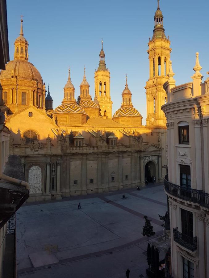 El Balcon De Pilar Apartman Zaragoza Kültér fotó